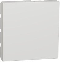 Заглушка без рамки Schneider Electric Unica Modular 1-м. 2 мод. белый